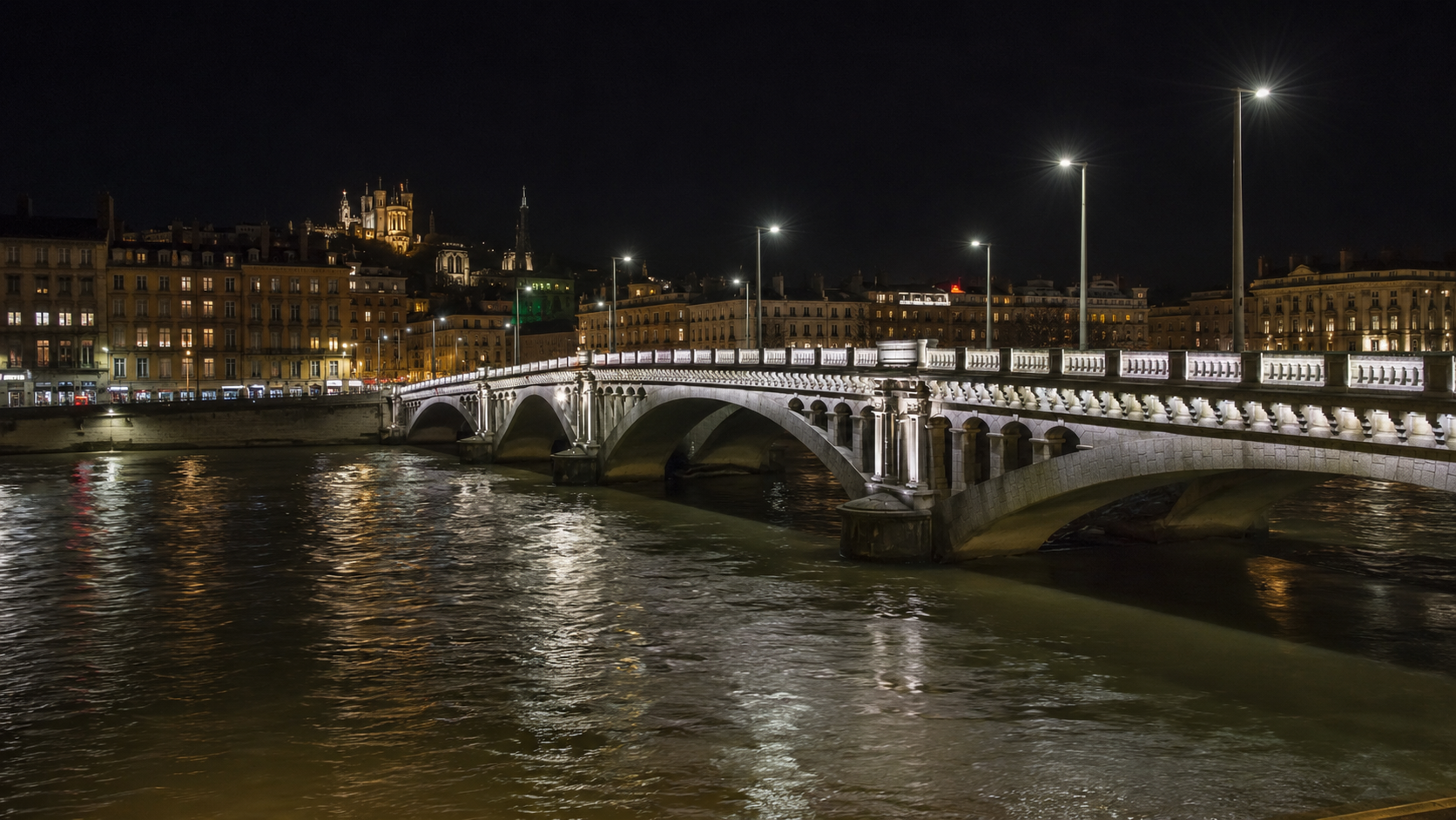 Pont Wilson à Lyon