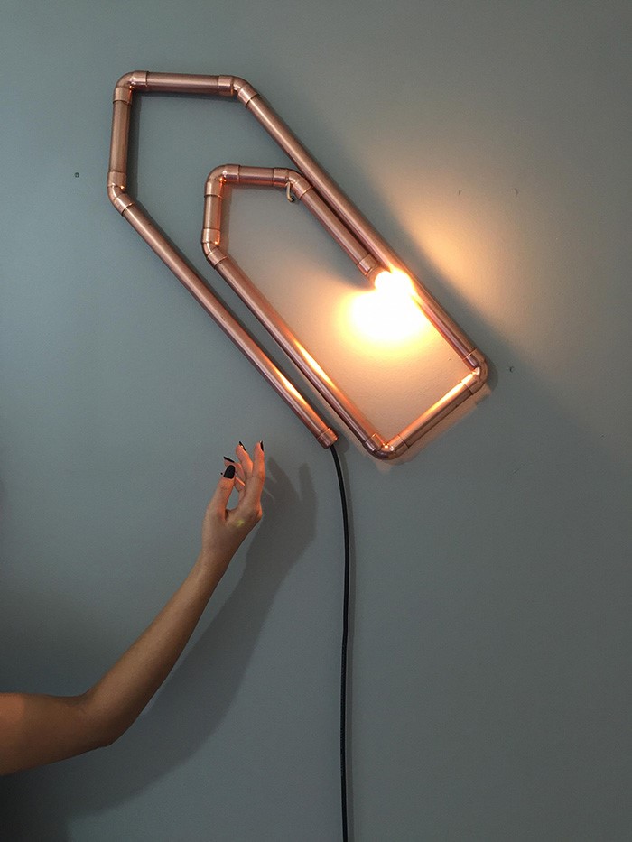 Luminaire trombone