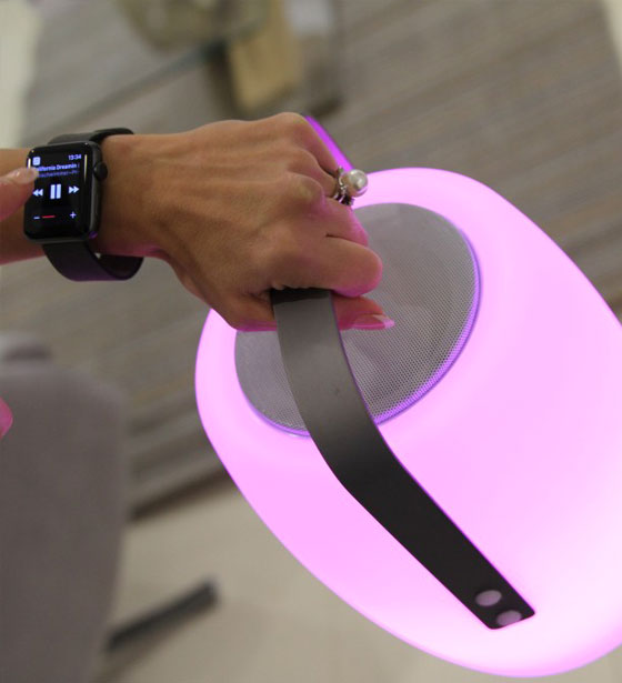 Le mobilier lumineux Lumisky