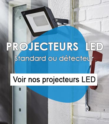 Nos projecteurs LED sont ultra plats