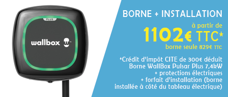 Borne + Installation à partir de 1102€ ttc
